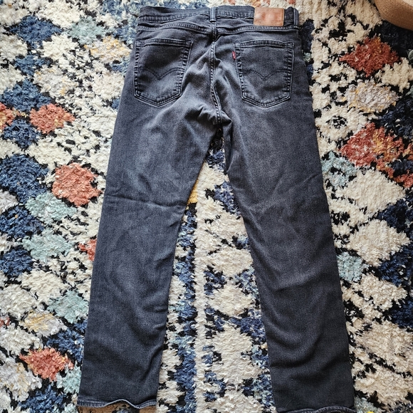 Levi's - Men's Faded Black Jeans - Picture 2 of 5